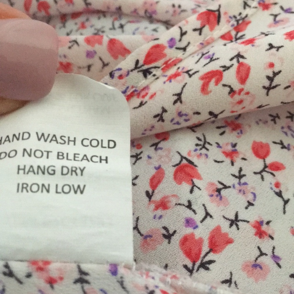 Pink and White Sienna Sky Top, Size XS - Picture 6 of 6